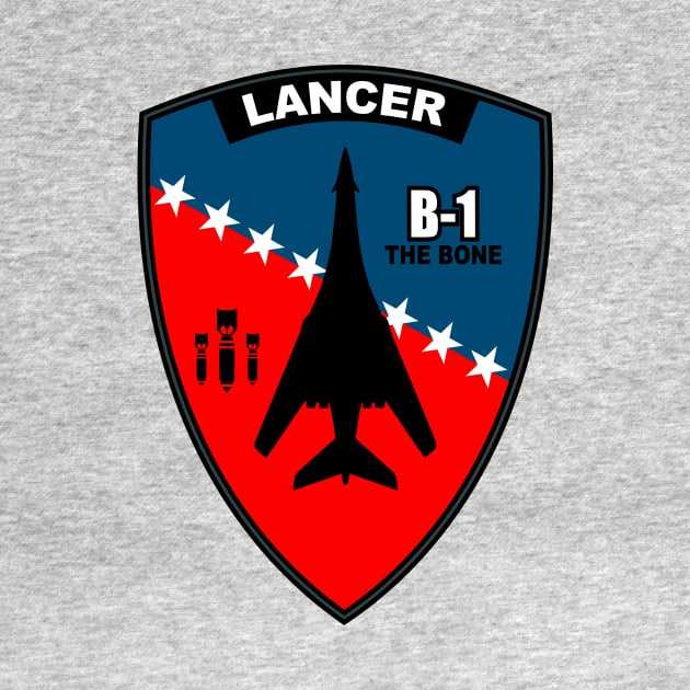 B-1 Lancer Patch by Tailgunnerstudios